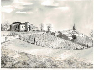 Esquellens du Razès 26,5x36