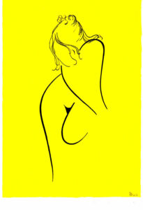 Les bras en cœur 24x35