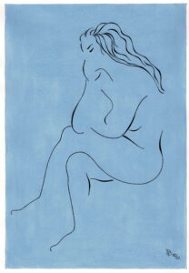 La penseuse 24x35