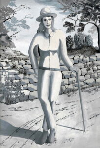 Pause promenade sur 1 pied 21x30