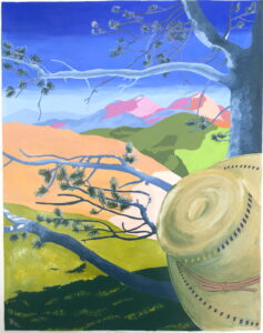Repos à l'ombre Camurac. 33x42