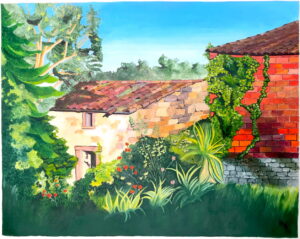 Grange St. Quentin La Tour. 33x42