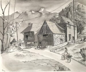 Granges Saint Gironnais 32,5x40