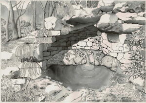 Source sous Chapelle Celles 21x30
